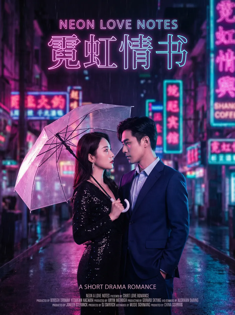 naxx开门任务 热播都市爱情短剧 - 霓虹情书海报